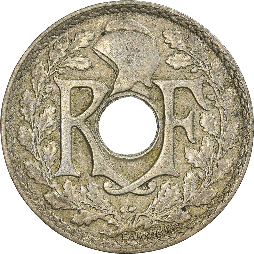 Munten, Frankrijk, 25 Centimes, 1919
