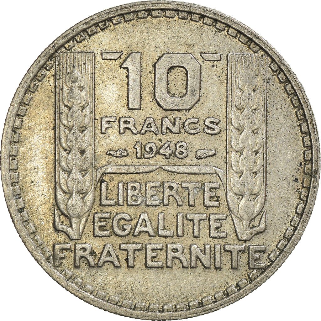 Coin, France, 10 Francs, 1948