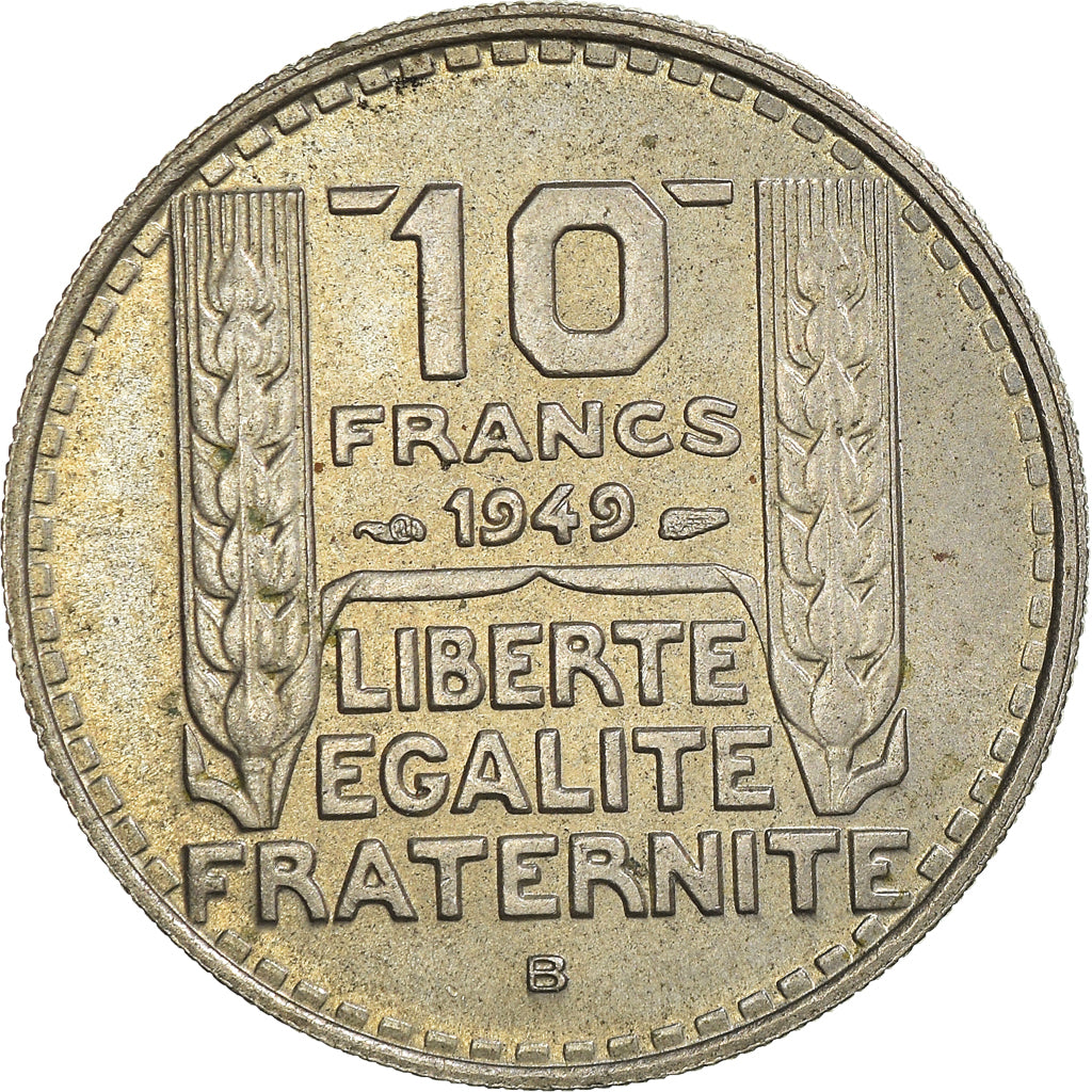 Münze, Frankreich, 10 Francs, 1949