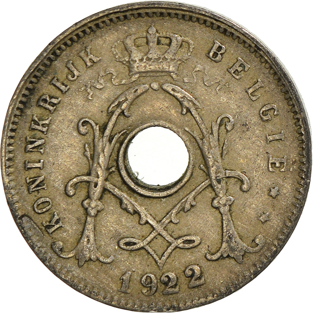 Coin, Belgium, 5 Centimes, 1922