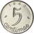 Moneta, Francja, 5 Centimes, 1962