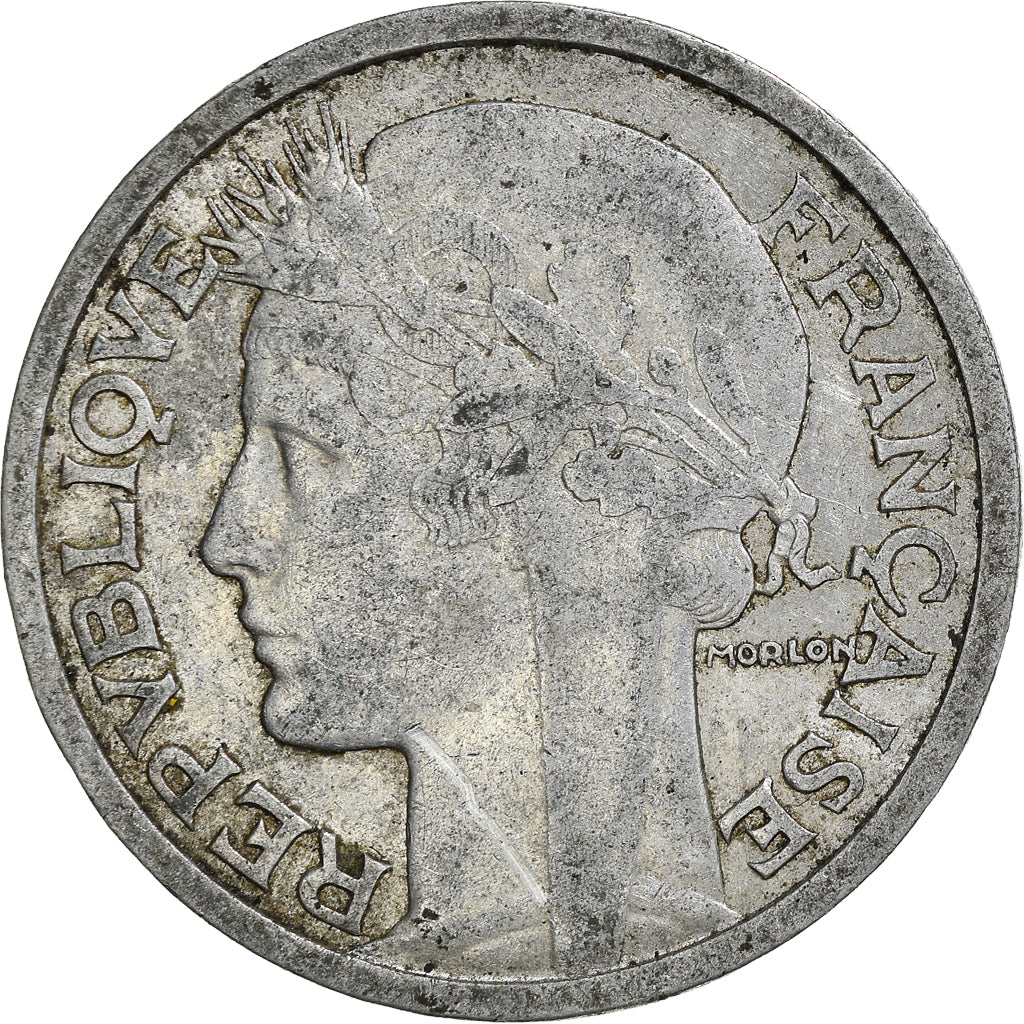 Moeda, França, 2 Francs, 1948