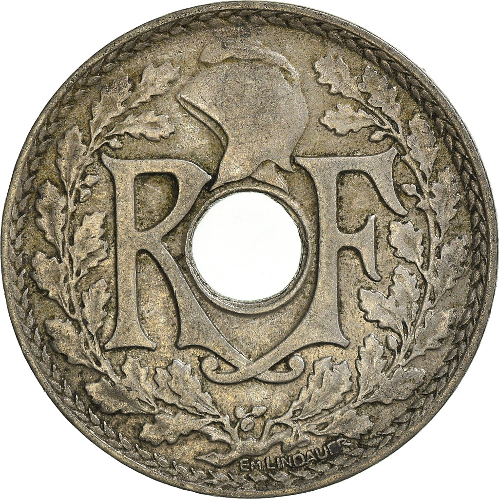 Munten, Frankrijk, 25 Centimes, 1924