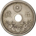 Japan, Yoshihito, 5 Sen, 1922, EF(40-45), Copper-nickel, KM:44