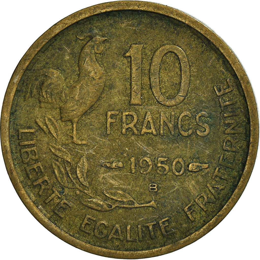 Coin, France, 10 Francs, 1950