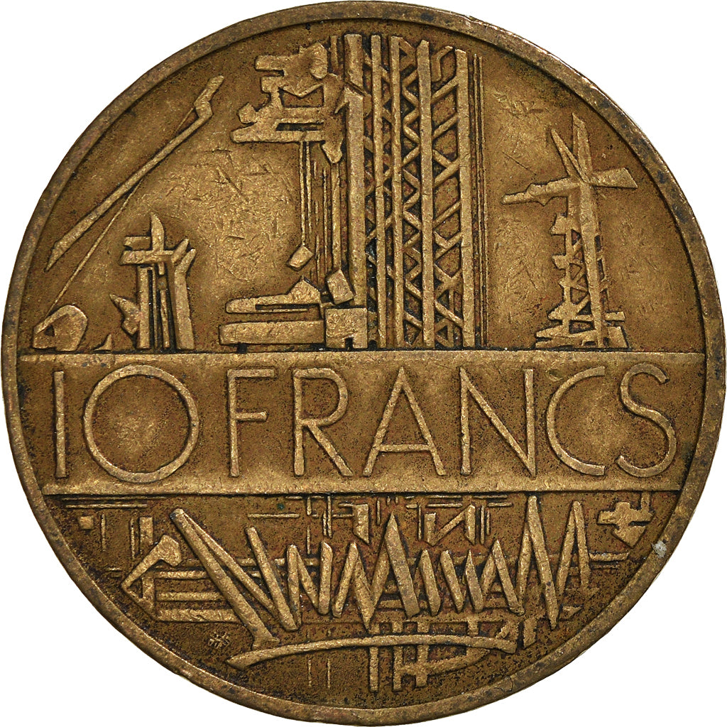 Coin, France, 10 Francs, 1977