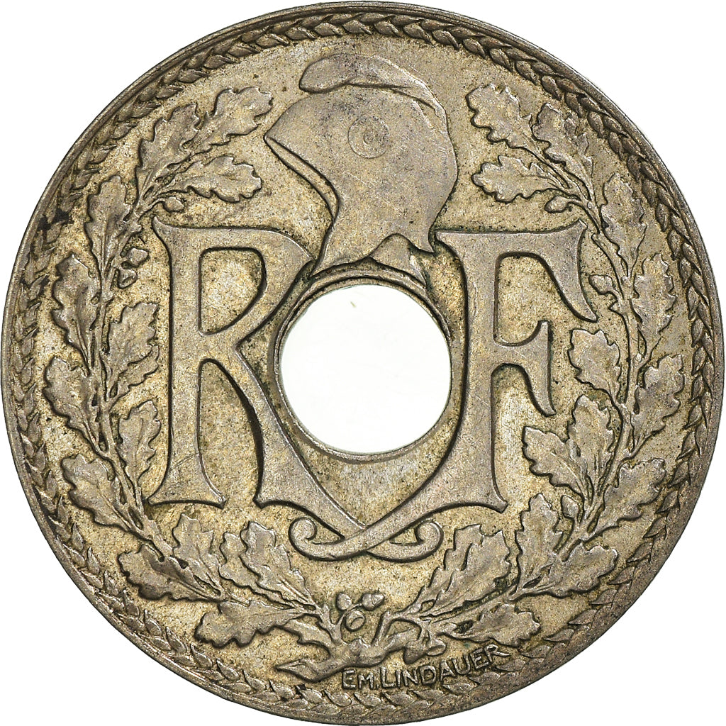 Munten, Frankrijk, 25 Centimes, 1933