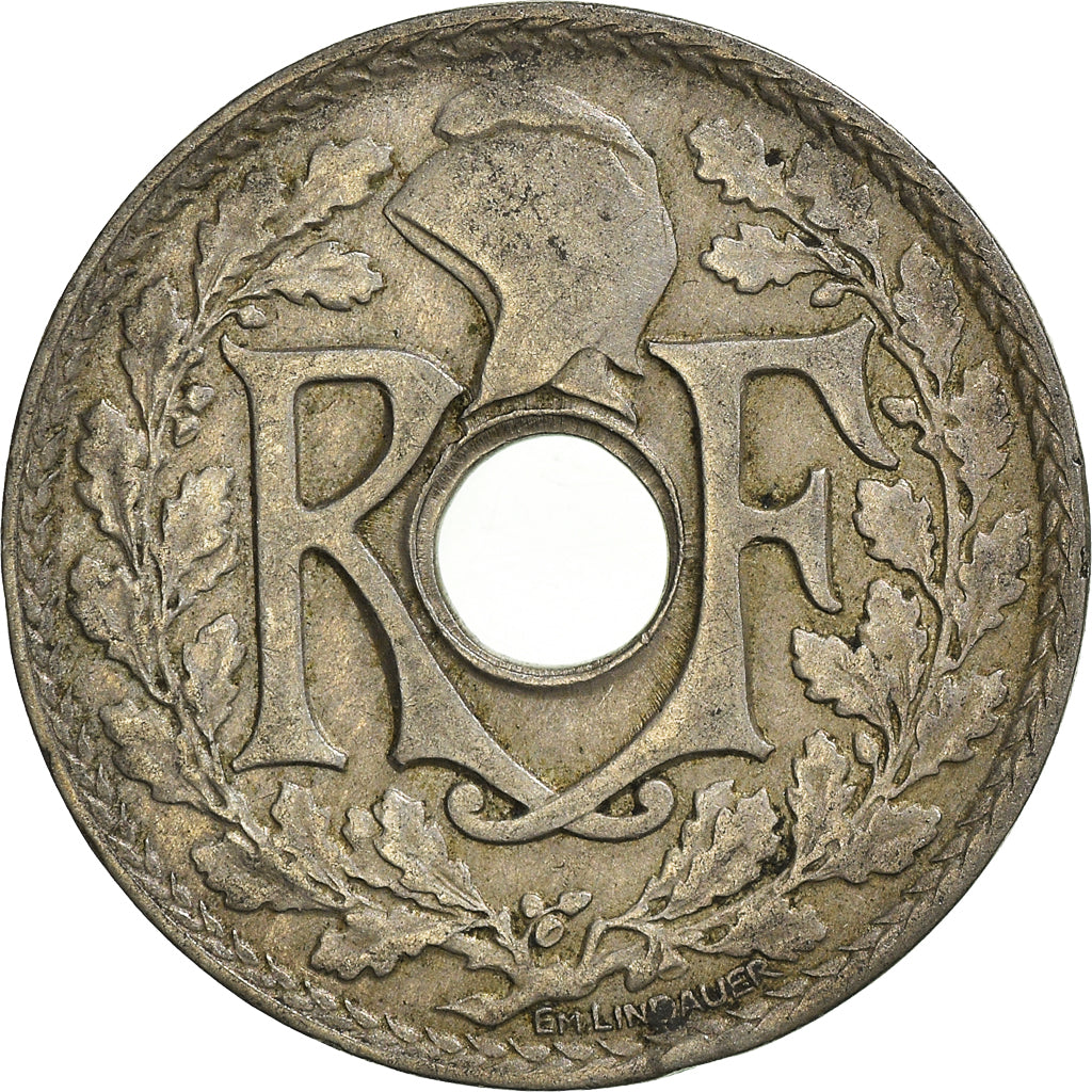 Moneta, Francja, 25 Centimes, 1929