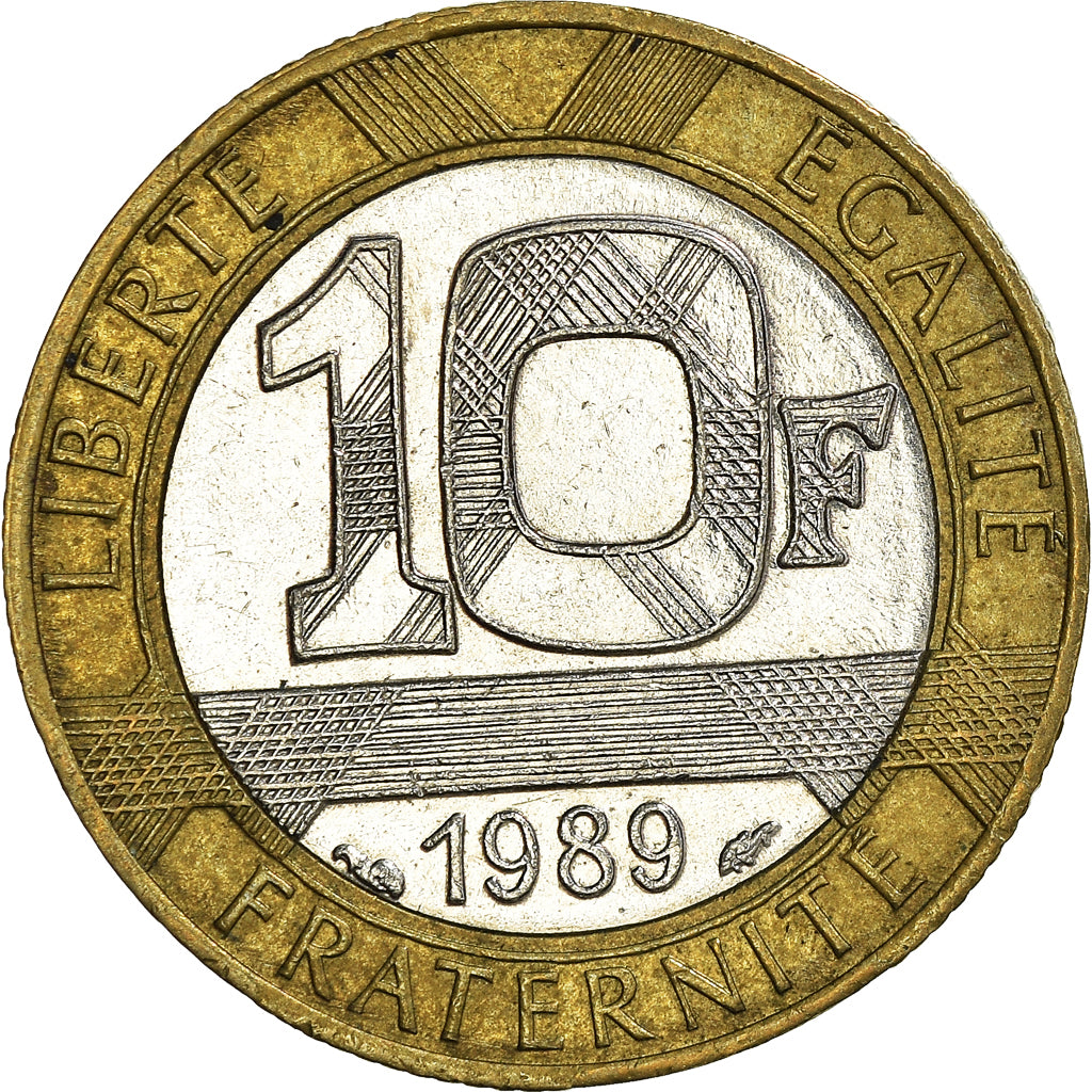 Coin, France, 10 Francs, 1989