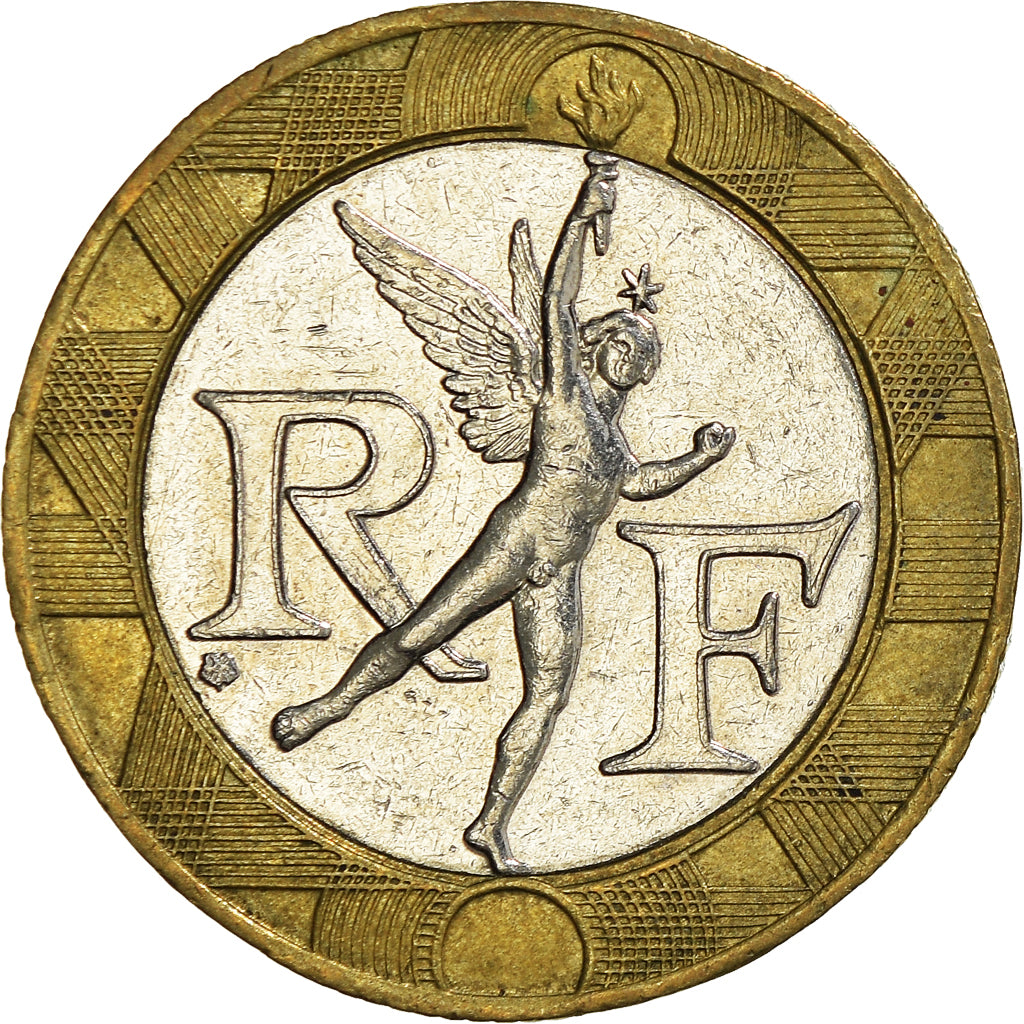 Coin, France, 10 Francs, 1990