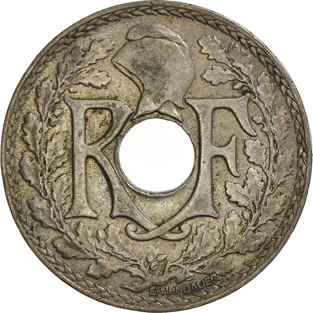 Munten, Frankrijk, 25 Centimes, 1933