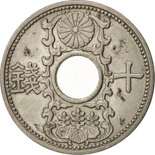 Japan, Hirohito, 10 Sen, 1936, AU(50-53), Nickel, KM:54