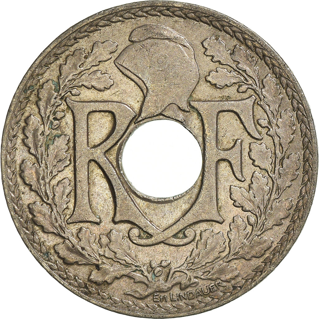 Munten, Frankrijk, 25 Centimes, 1933