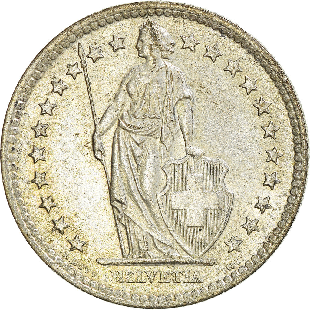 Moneta, Szwajcaria, 2 Francs, 1964