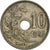 Monnaie, Belgique, 10 Centimes, 1929