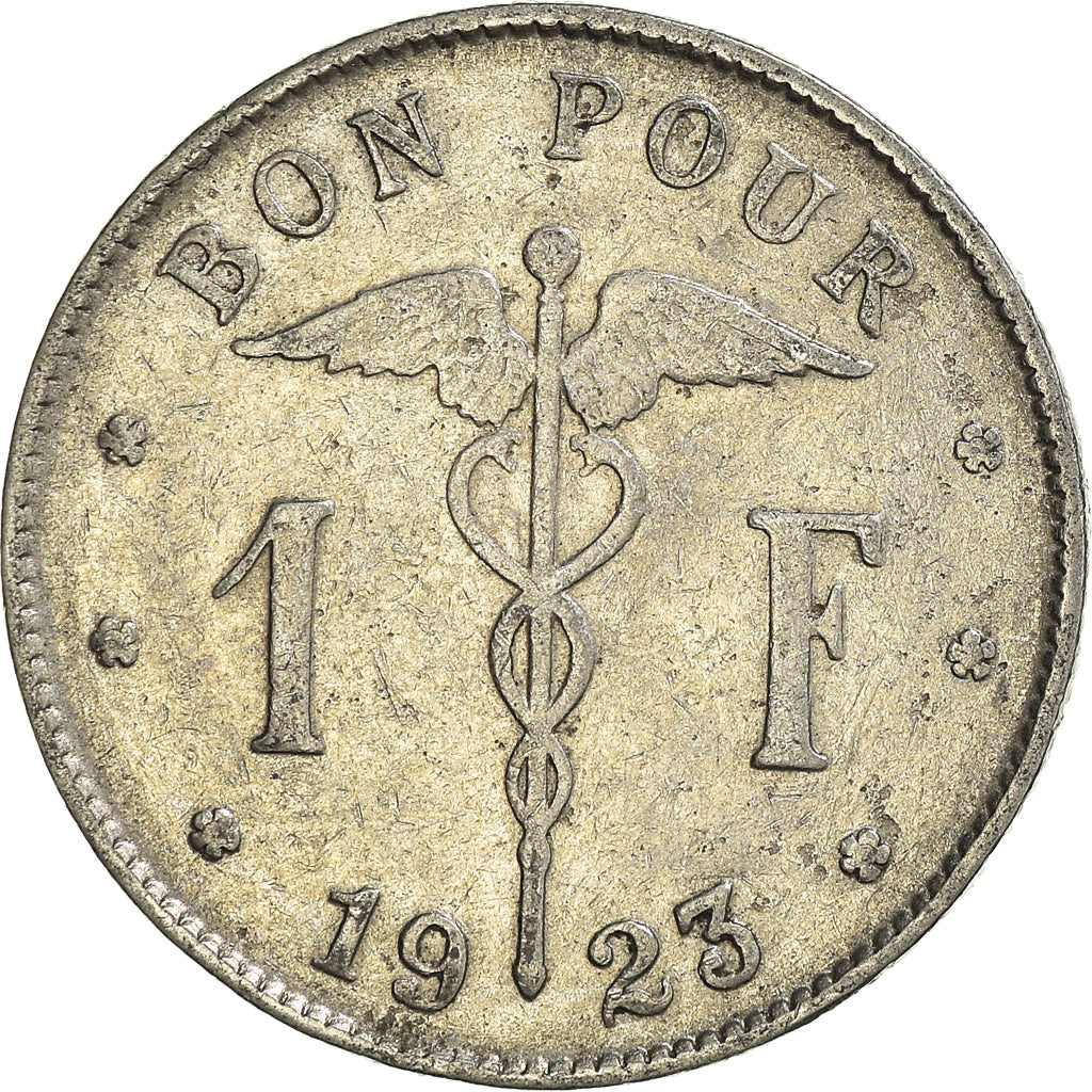 Munten, België, Franc, 1923