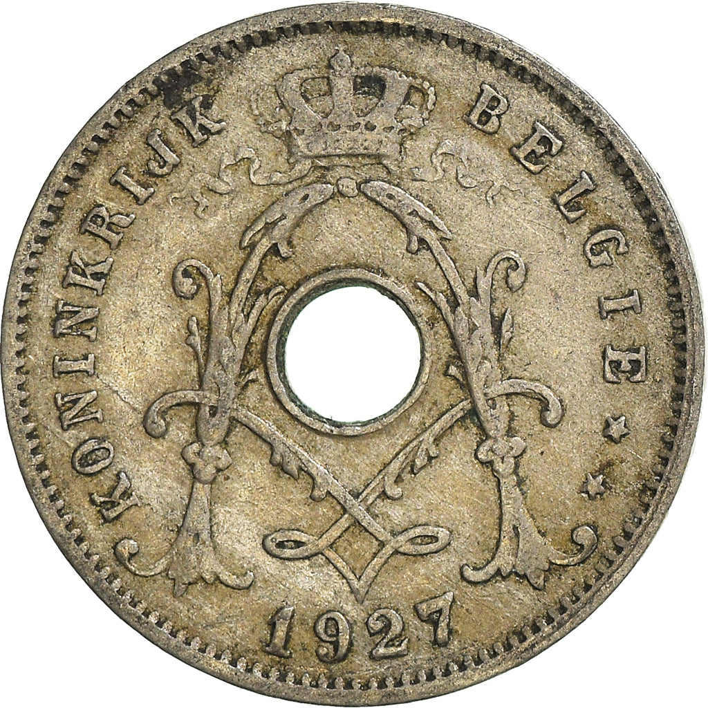 Munten, België, 5 Centimes, 1927
