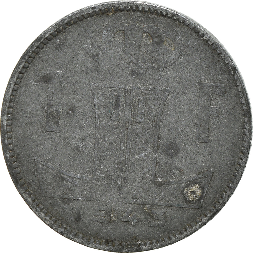 Moneda, Bélgica, Franc, 1943