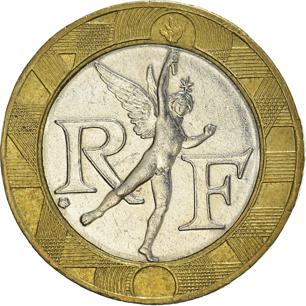 Coin, France, 10 Francs, 1990