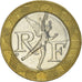 Coin, France, 10 Francs, 1990
