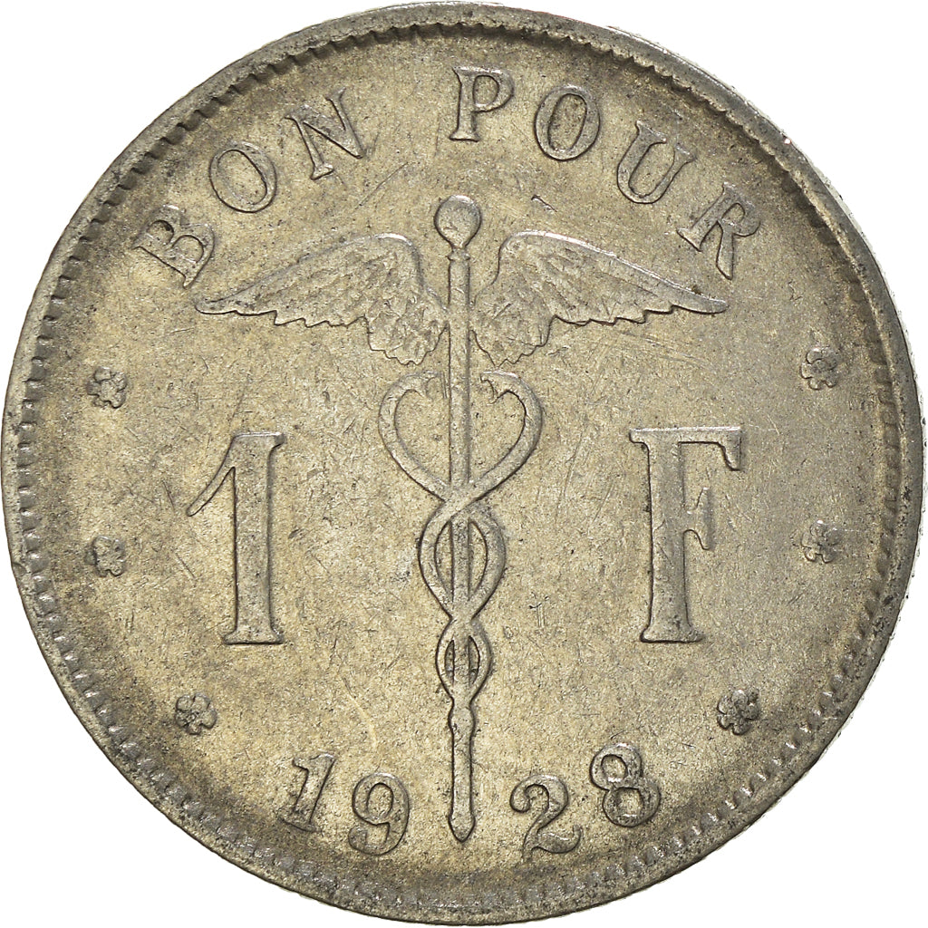 Moneta, Belgio, Franc, 1928