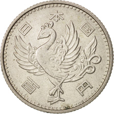 Japan, Hirohito, 100 Yen, 1958, AU(50-53), Silver, KM:77