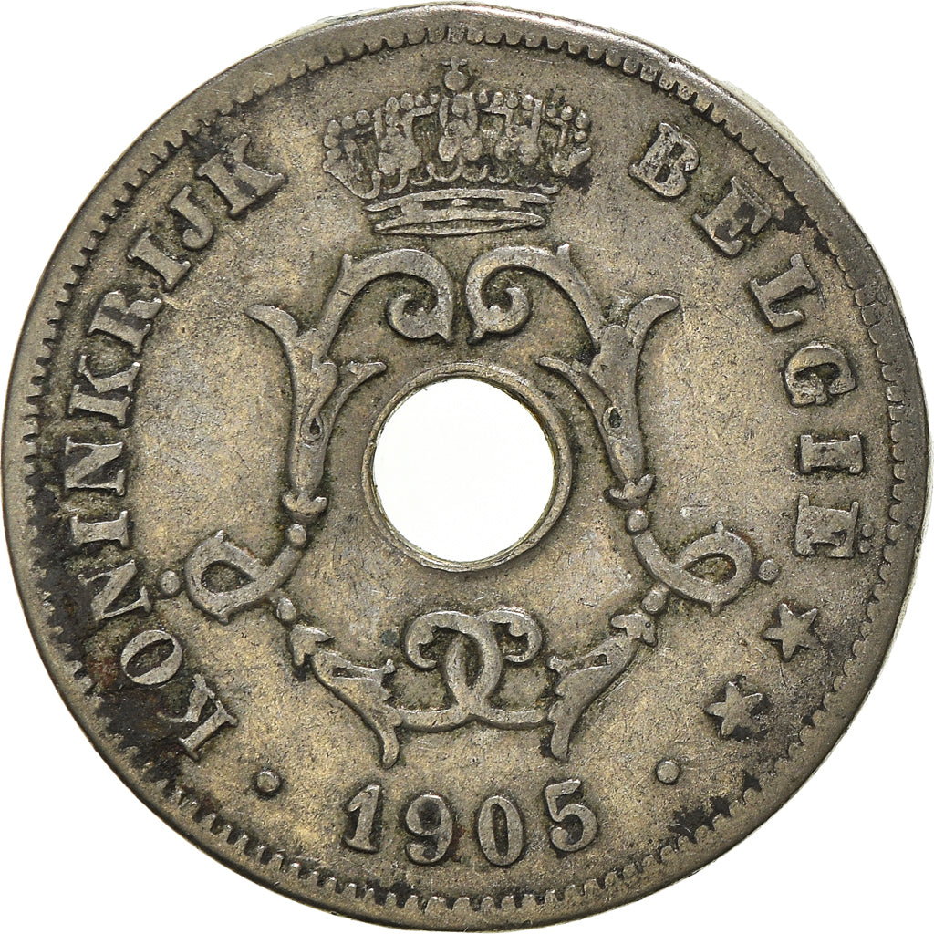Monnaie, Belgique, 10 Centimes, 1905