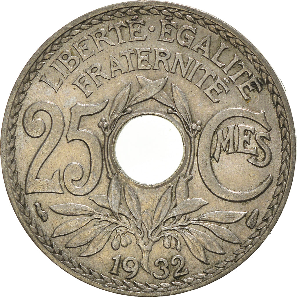 Coin, France, 25 Centimes, 1932