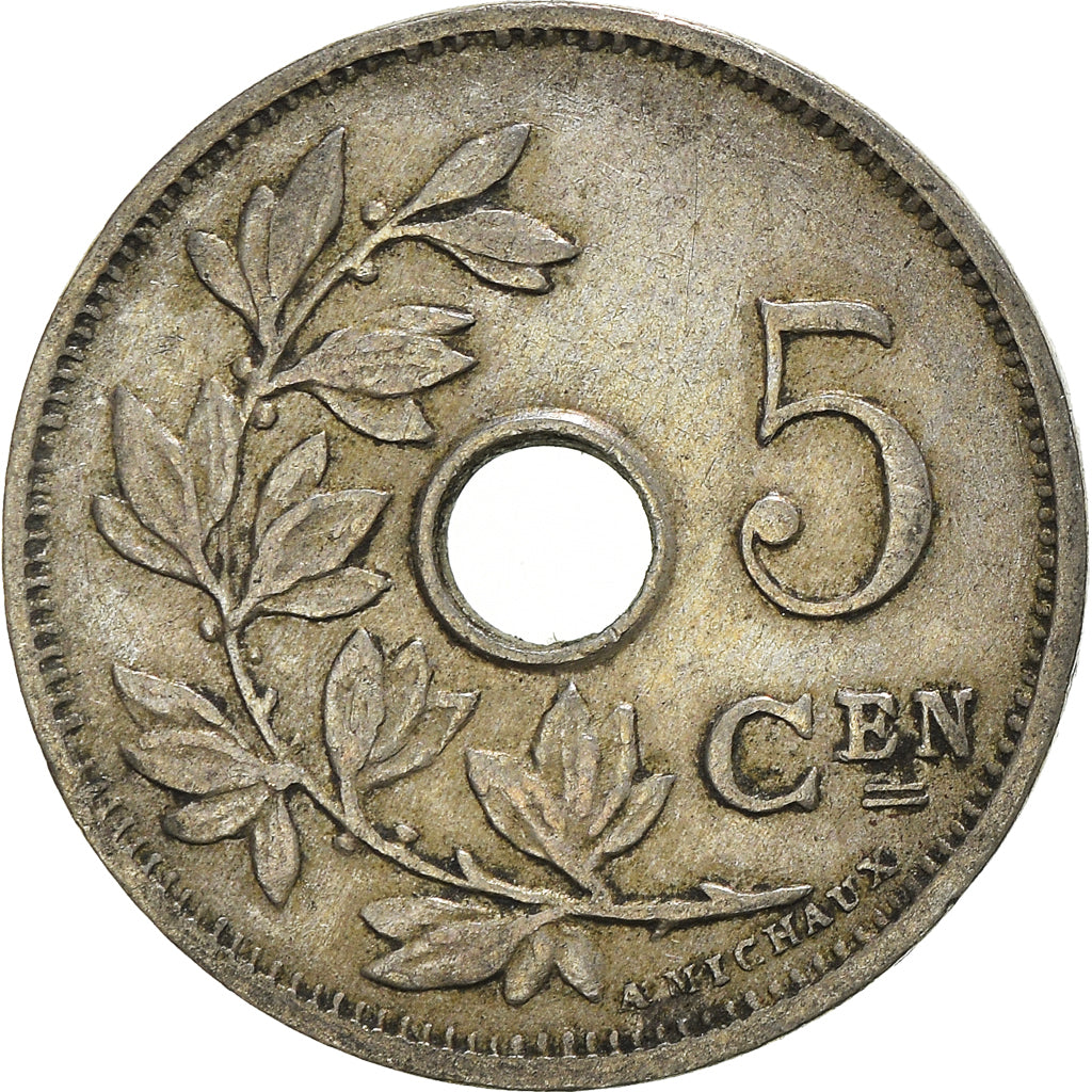 Coin, Belgium, 5 Centimes, 1928