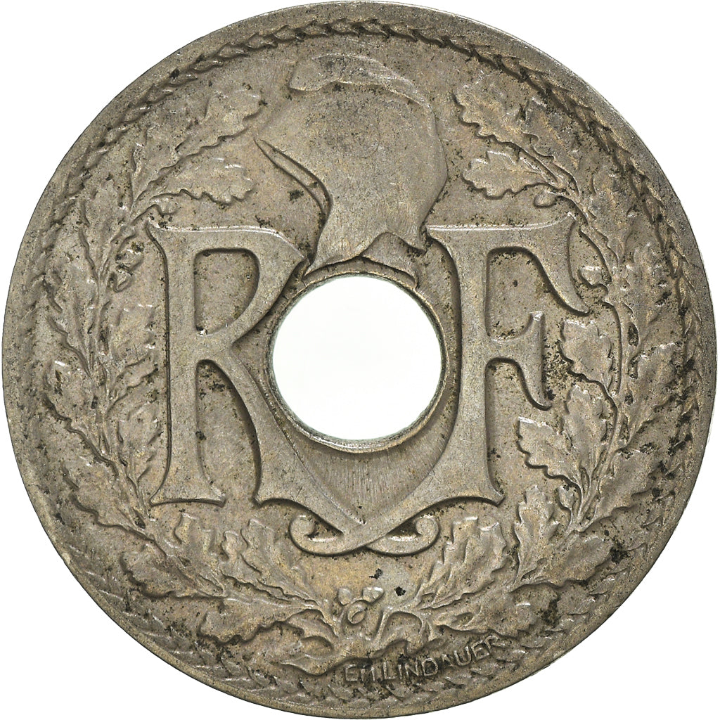 Moneta, Francja, 25 Centimes, 1932