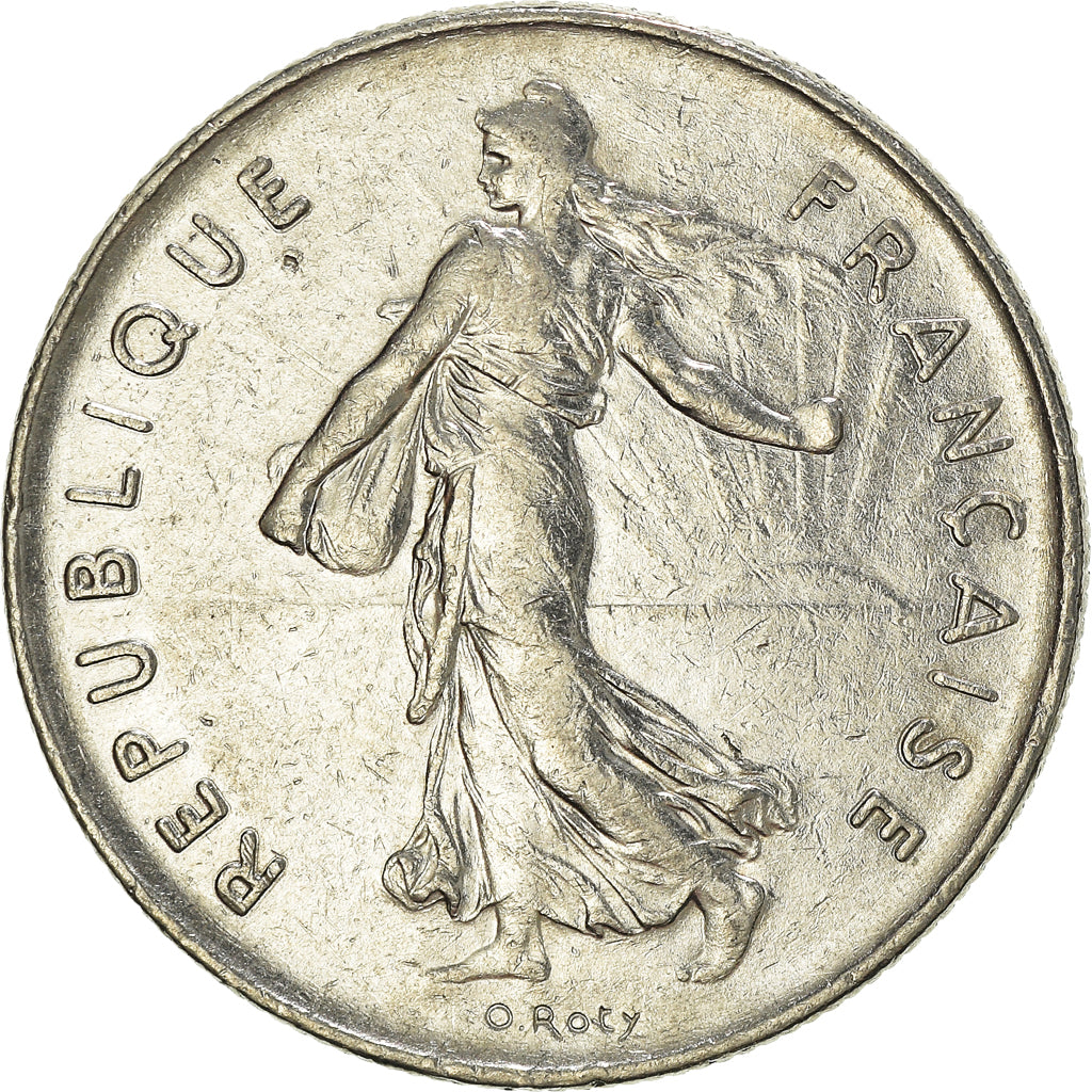 Monnaie, France, 5 Francs, 1974