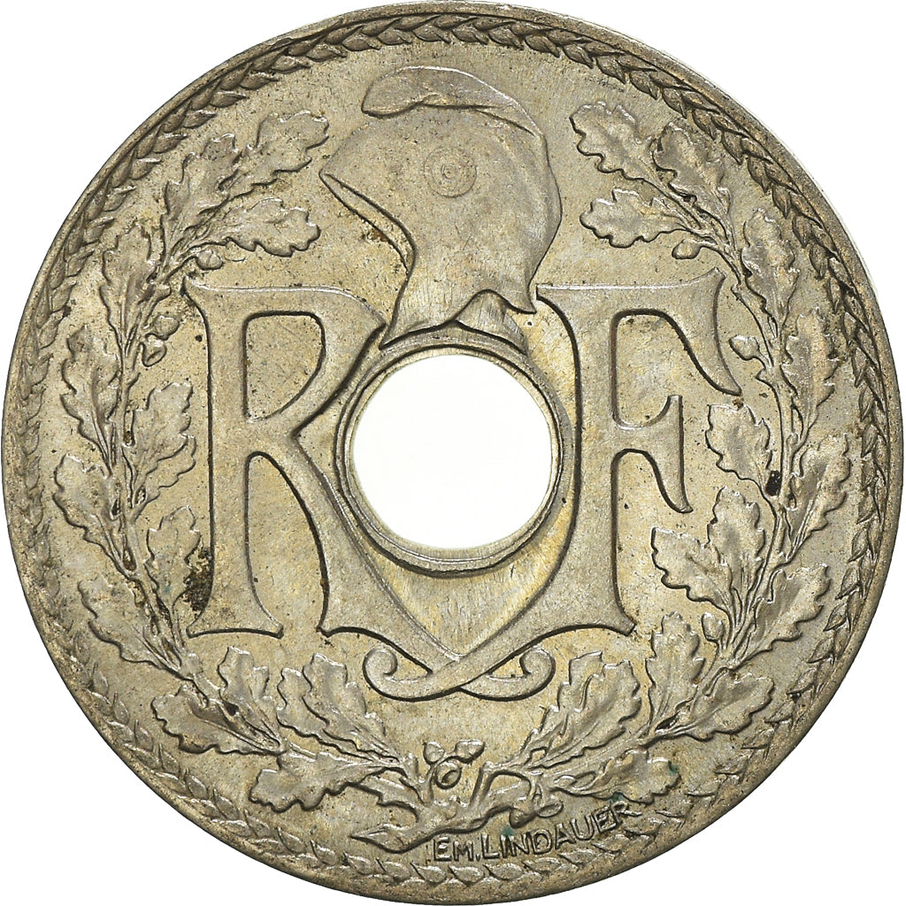 Moeda, França, 25 Centimes, 1938