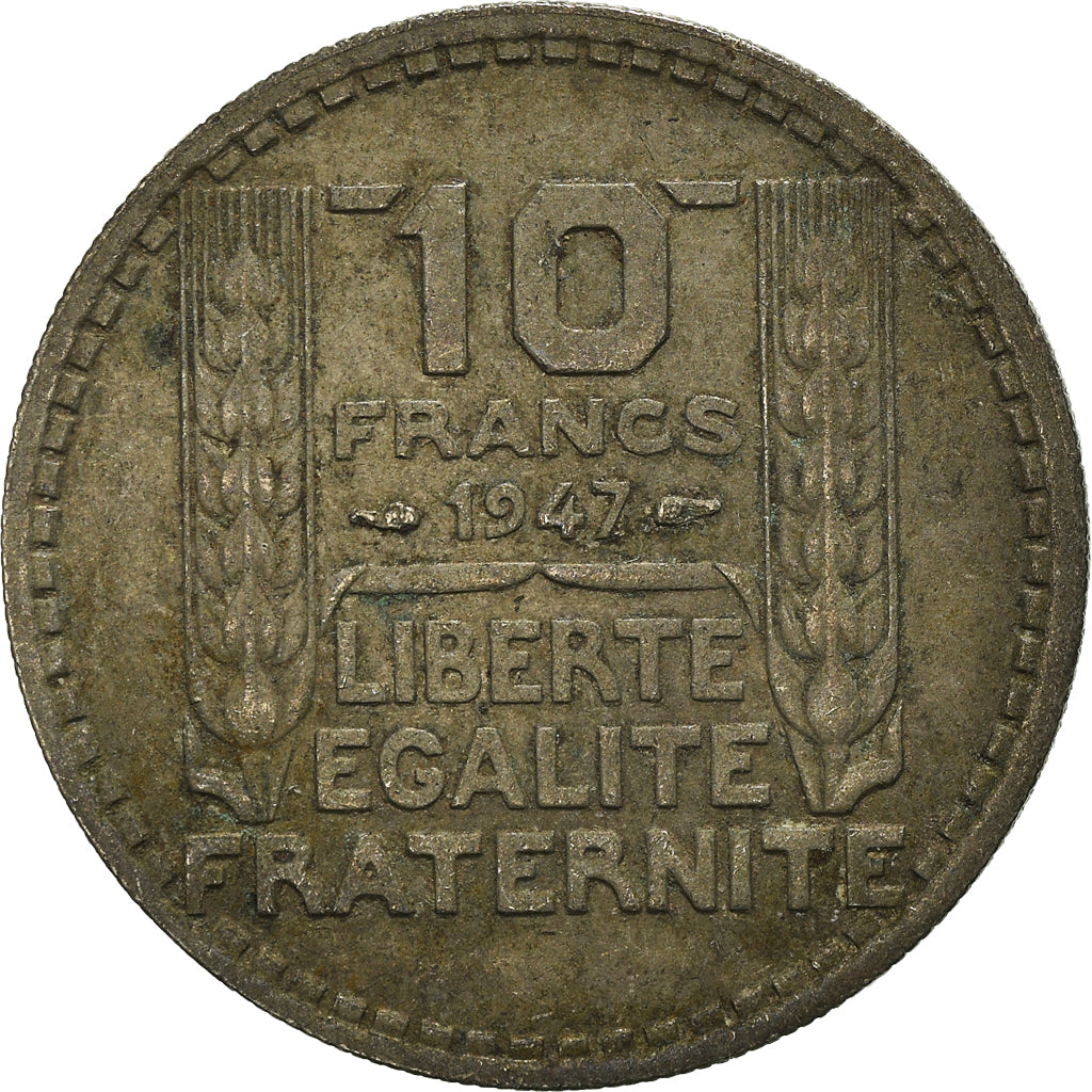 Coin, France, 10 Francs, 1947