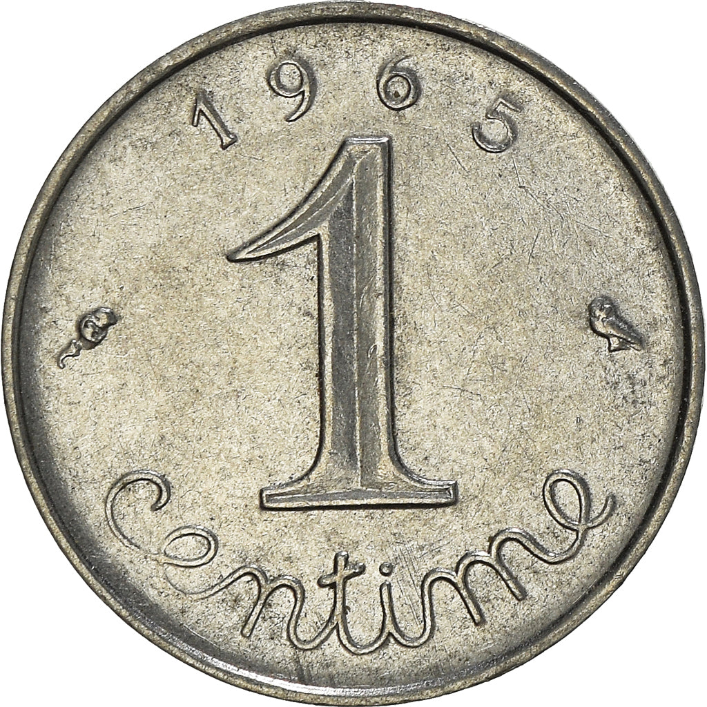 Monnaie, France, Centime, 1965