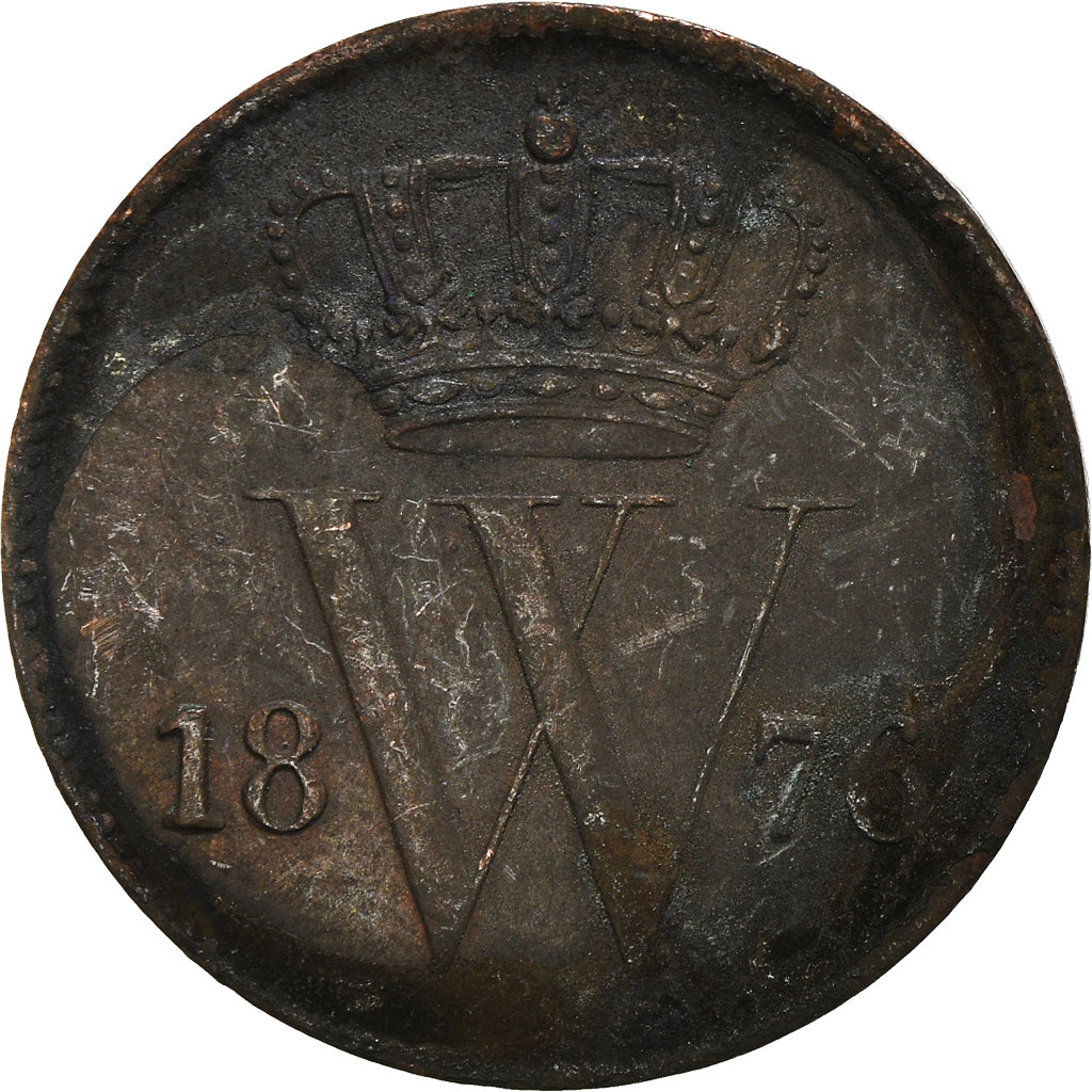 Moeda, Países Baixos, Cent, 1876