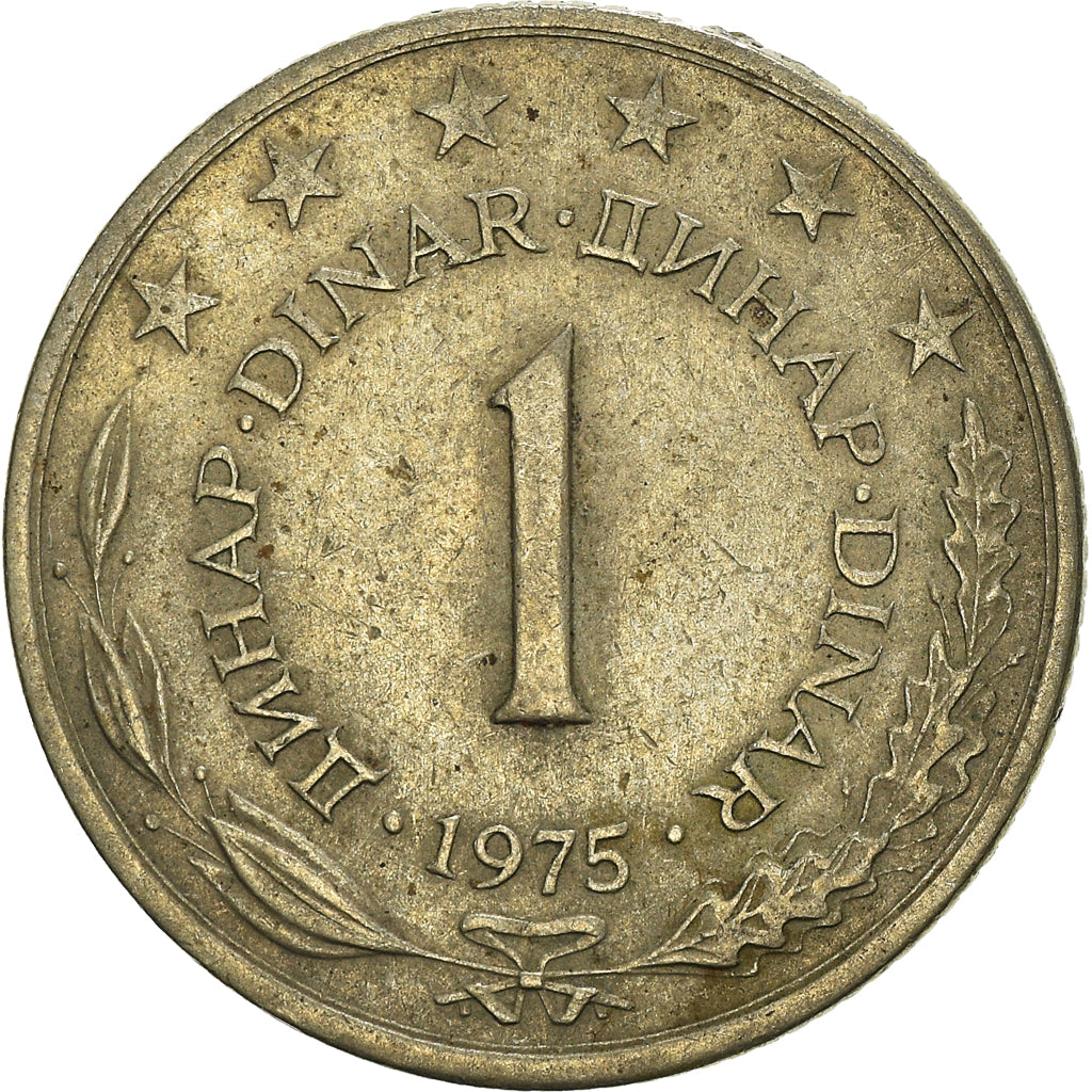 Monnaie, Yougoslavie, Dinar, 1975