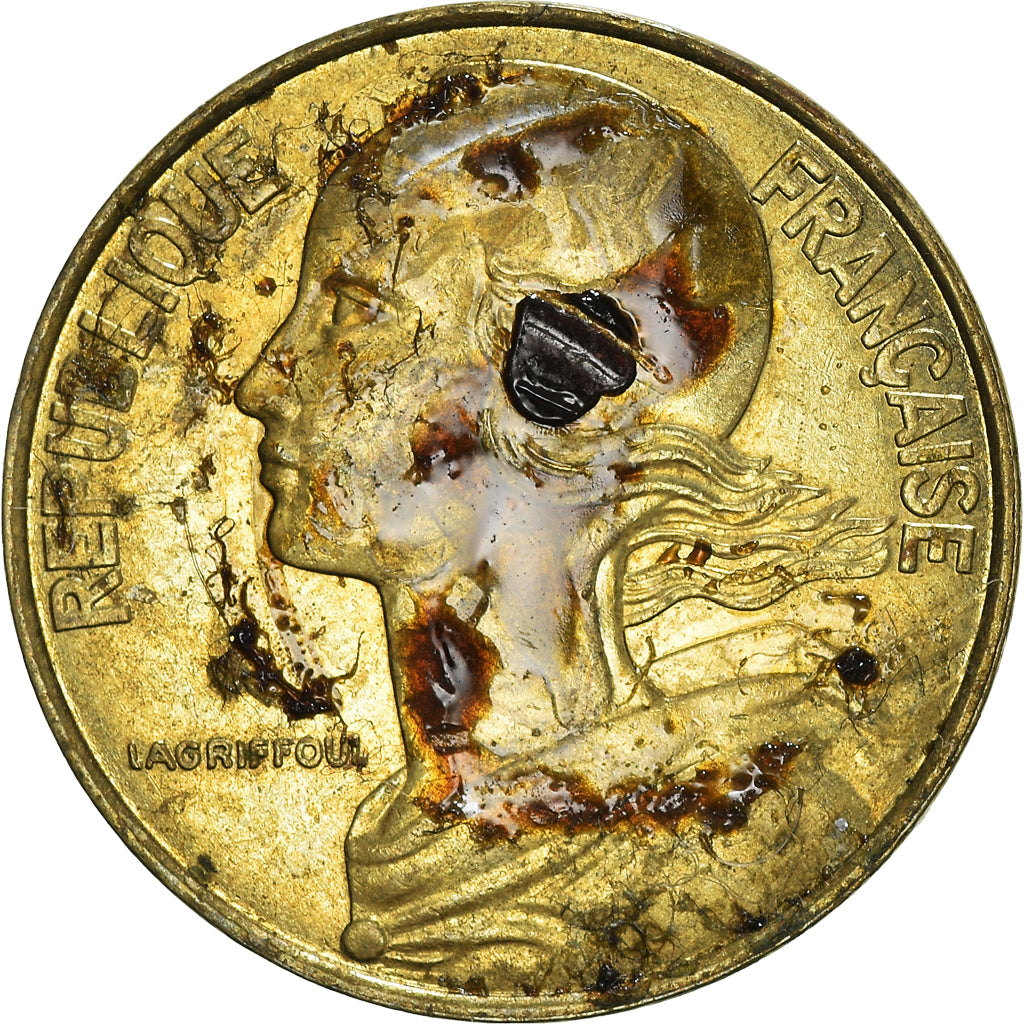 Coin, France, 20 Centimes, 1997