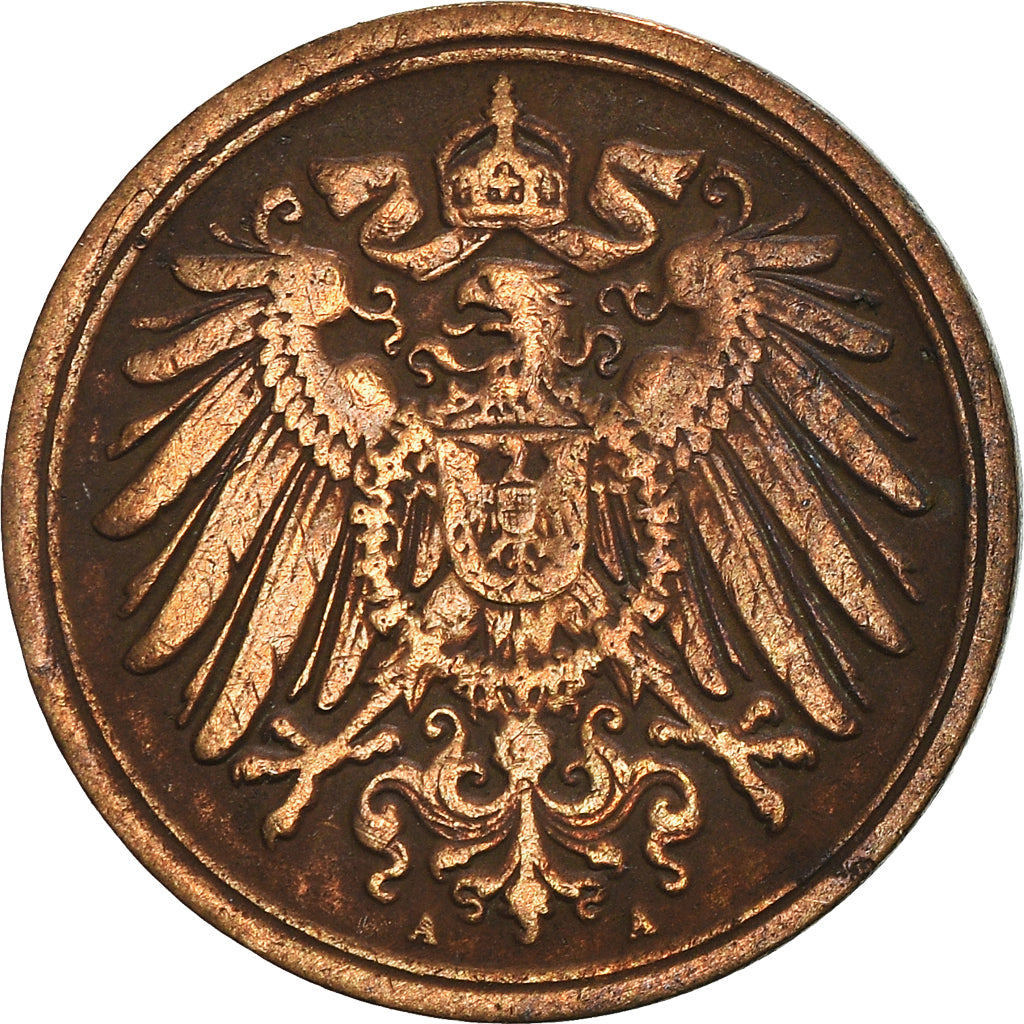 Moneta, GERMANIA - IMPERO, Pfennig, 1906