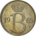 Moneta, Belgio, 25 Centimes, 1965