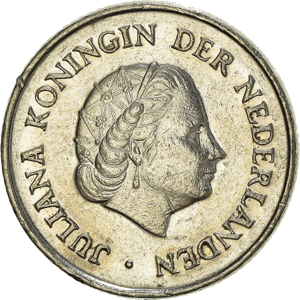 Moneta, Paesi Bassi, 25 Cents, 1970