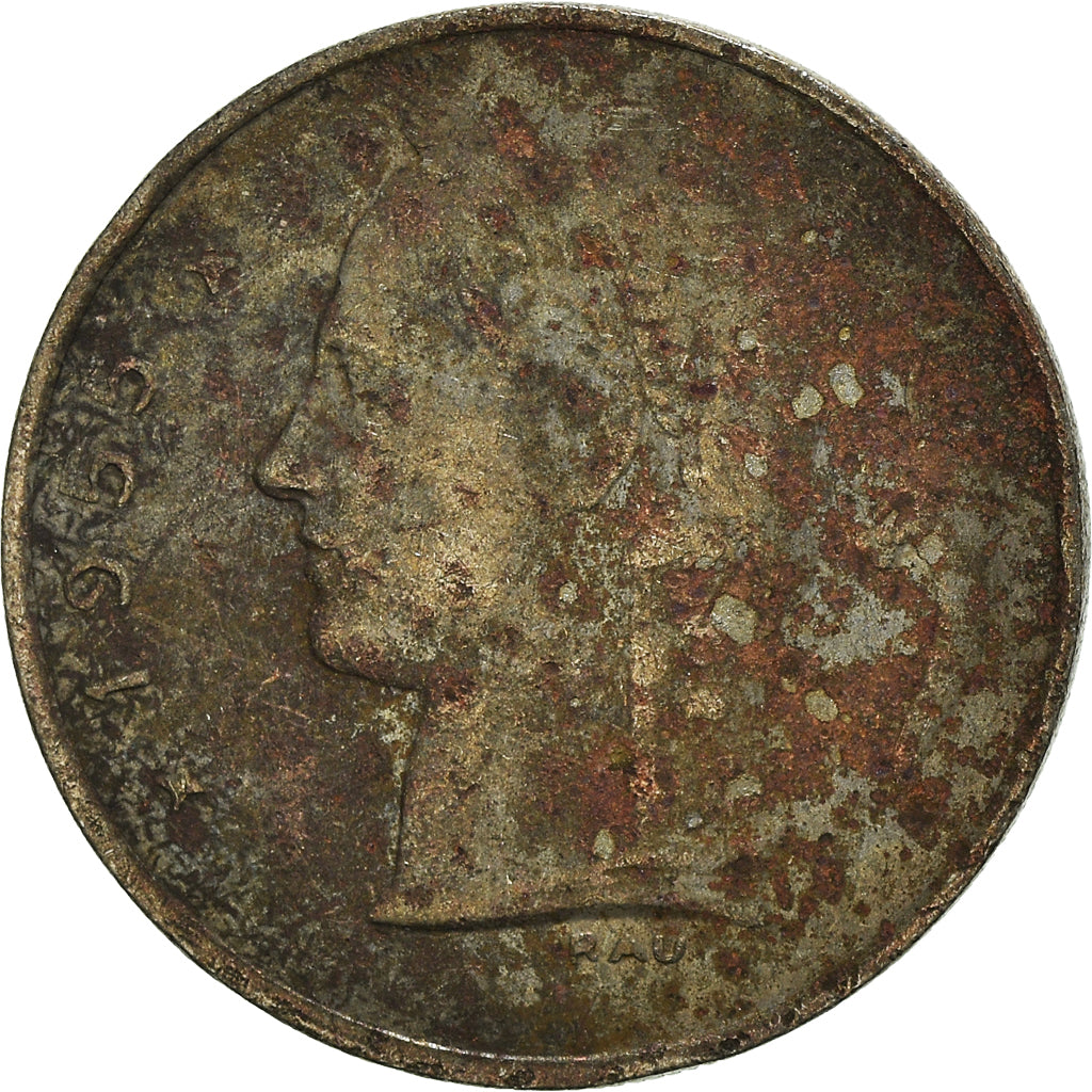 Moneta, Belgio, Franc, 1955