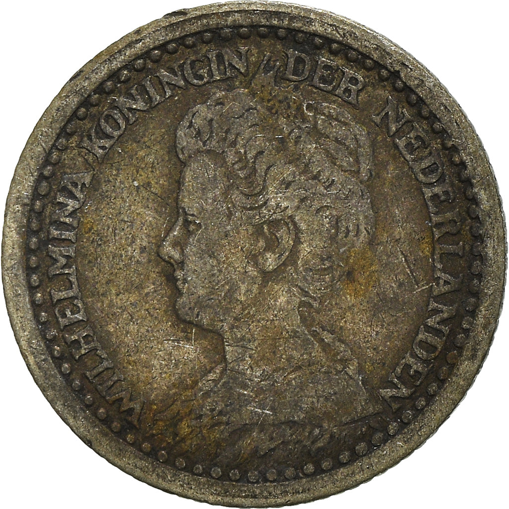 Moneta, Holandia, 10 Cents, 1919