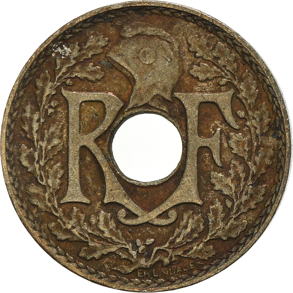 Munten, Frankrijk, 5 Centimes, 1937