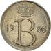 Munten, België, 25 Centimes, 1968