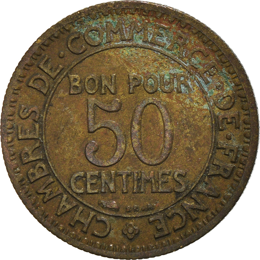 Moneda, Francia, 50 Centimes, 1926