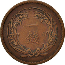 Japan, Mutsuhito, Sen, 1898, EF(40-45), Bronze, KM:20