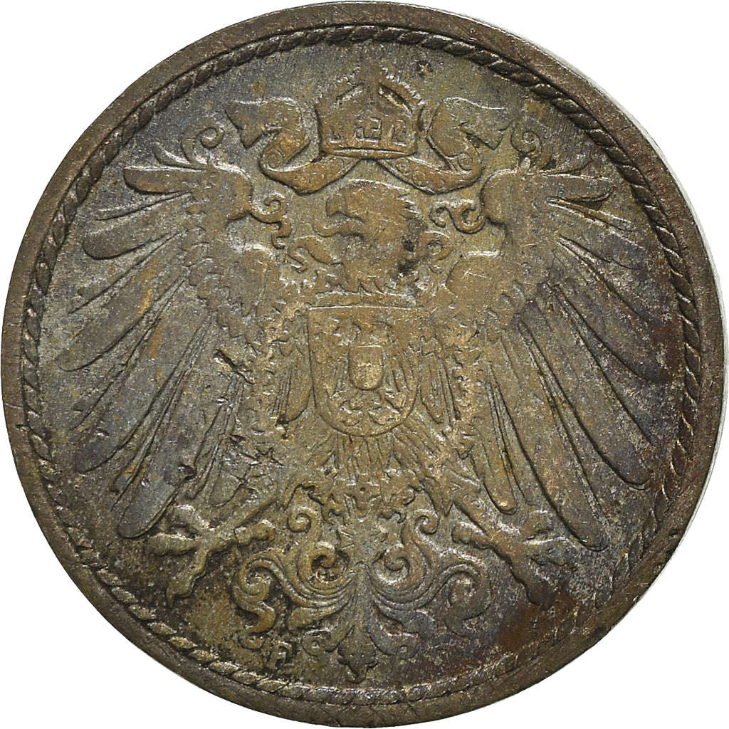 Moneda, ALEMANIA - IMPERIO, 5 Pfennig, 1913