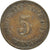 Moneda, ALEMANIA - IMPERIO, 5 Pfennig, 1913