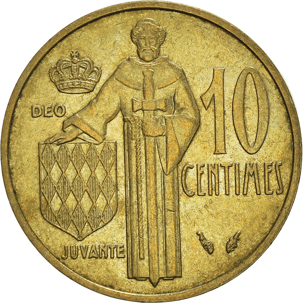 Moneta, Monaco, 10 Centimes, 1979