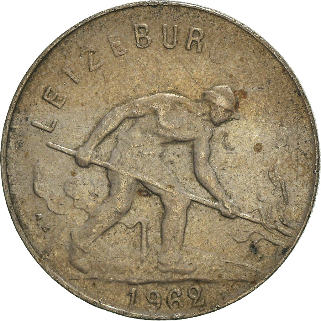 Coin, Luxembourg, Franc, 1962